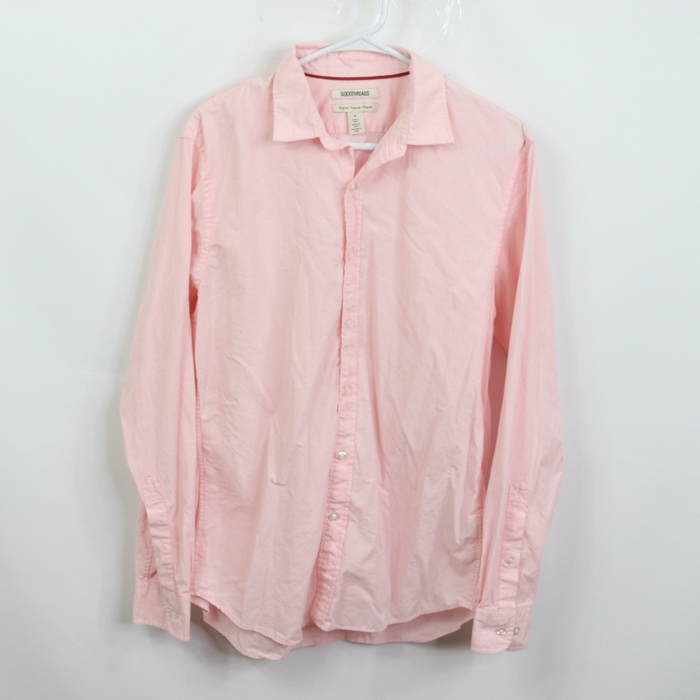 Goodthreads Mens Medium Regular Fit Dress Shirt